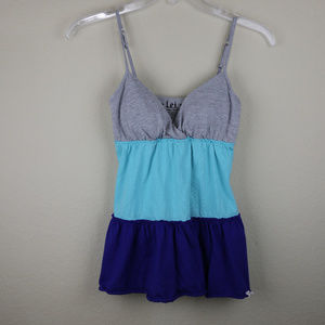 2/$7 ♦️L.E.I. Blue and Gray Tank Top
